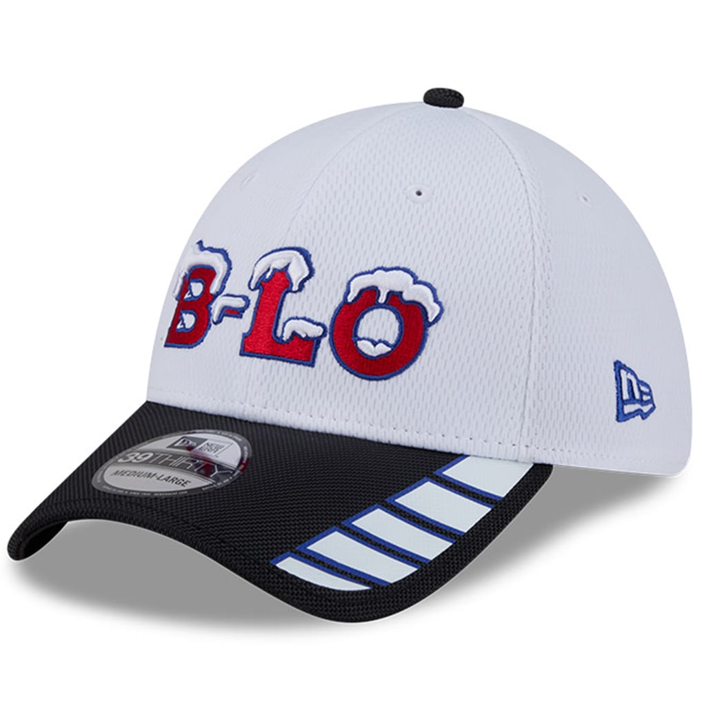  Buffalo Bills New Era Rivalries Collection Fan Pack 39THIRTY Flex Hat - White
