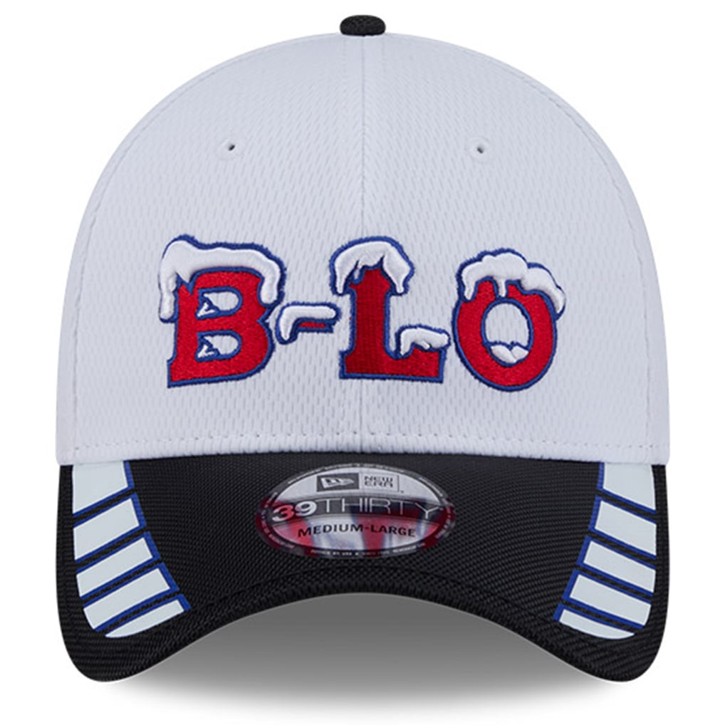  Buffalo Bills New Era Rivalries Collection Fan Pack 39THIRTY Flex Hat - White