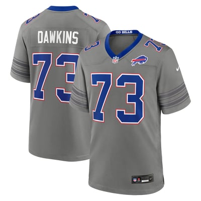 Dion Dawkins Buffalo Bills Nike Nickel City Game Jersey - Gray