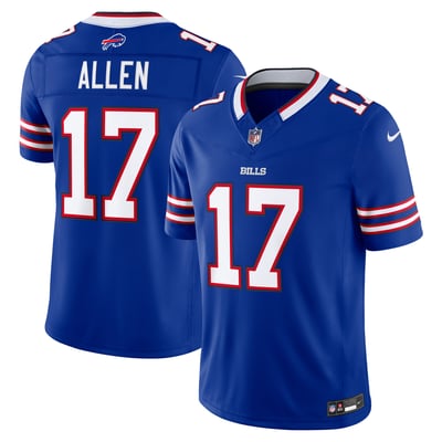 Josh Allen Buffalo Bills Nike Team Vapor F.U.S.E. Stitched Limited Jersey - Royal
