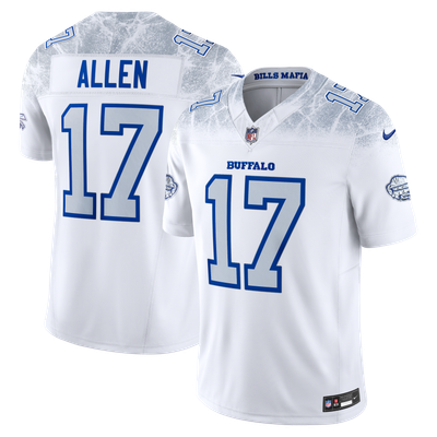 Josh Allen Buffalo Bills Nike Rivalries Collection Stitched Limited Jersey - White