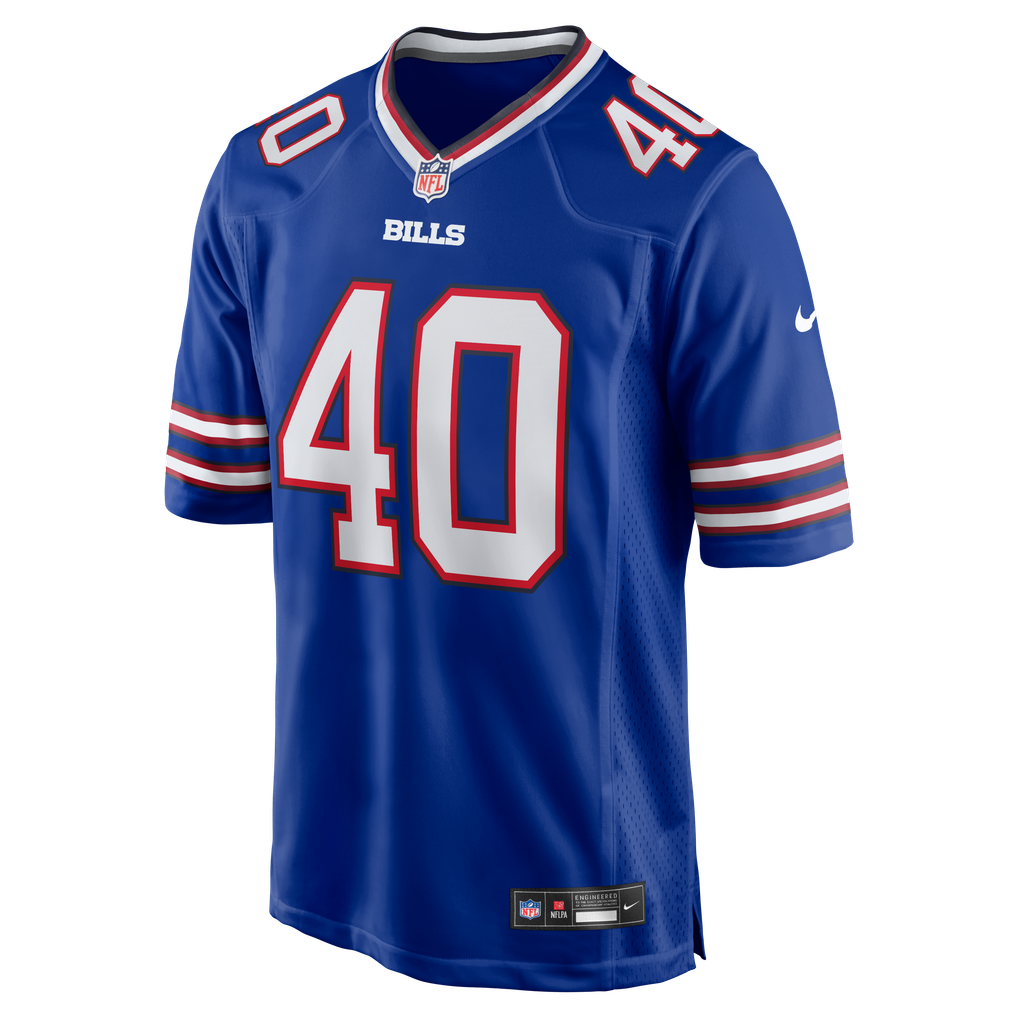 Matthew Wright Buffalo Bills Nike Team Game Jersey -  Royal