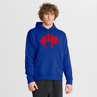 Buffalo Bills Nike Club Fleece Pullover Hoodie - Royal