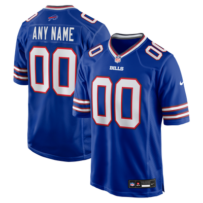 Buffalo Bills Nike Custom Game Jersey - Royal