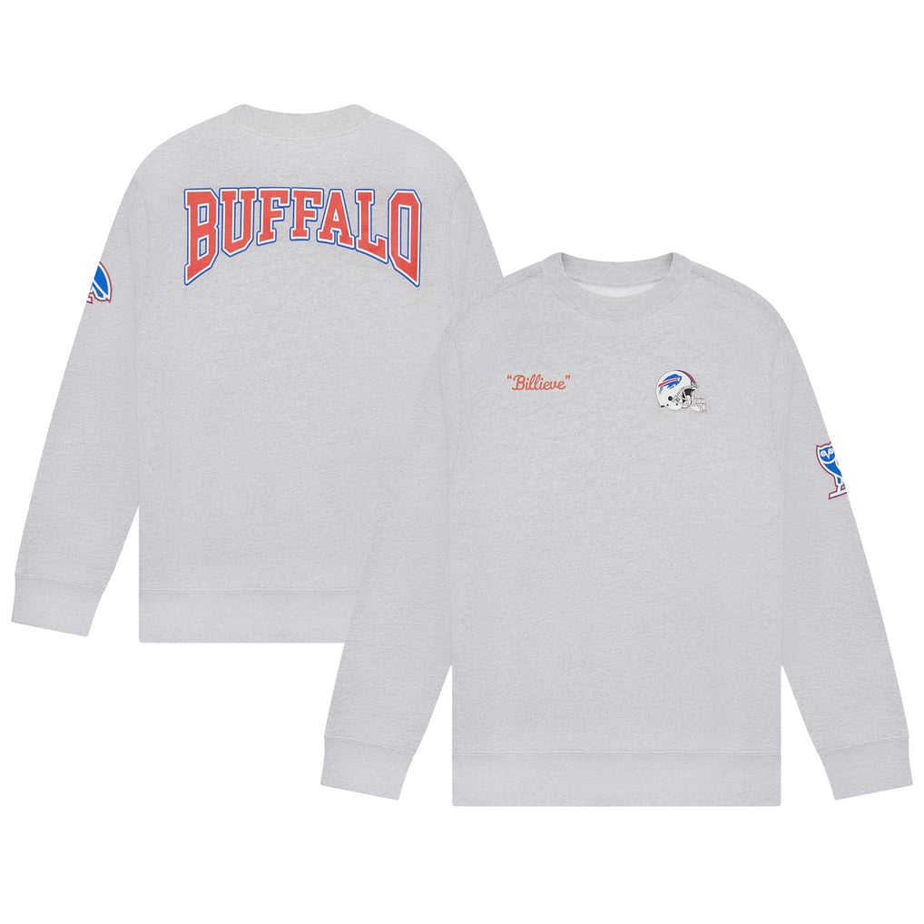 Buffalo Bills OVO Pullover Sweatshirt - Heather Gray
