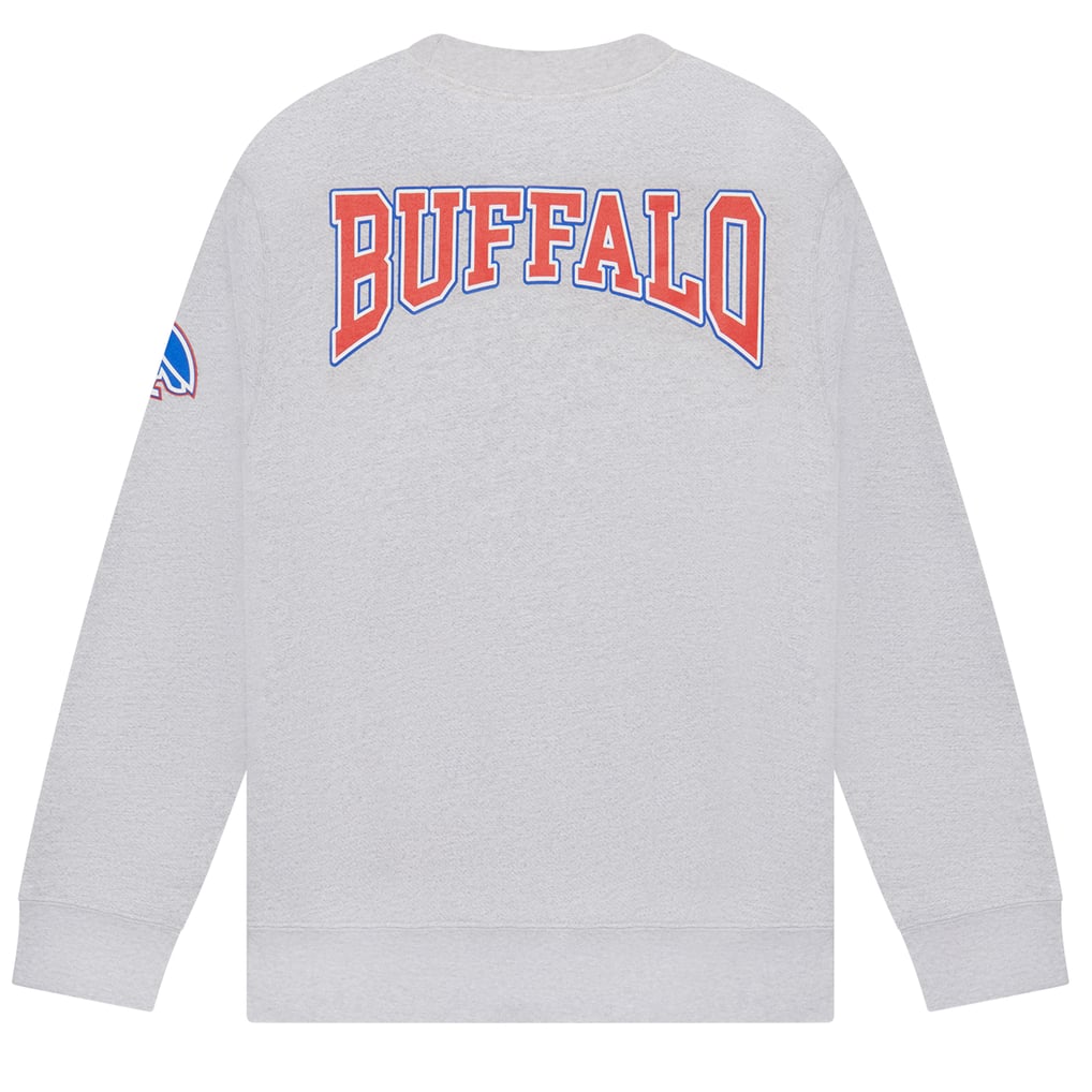 Buffalo Bills OVO Pullover Sweatshirt - Heather Gray