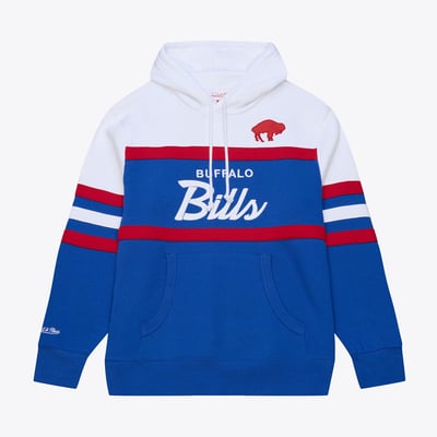  Buffalo Bills Mitchell & Ness Head Coach Hoodie - Royal