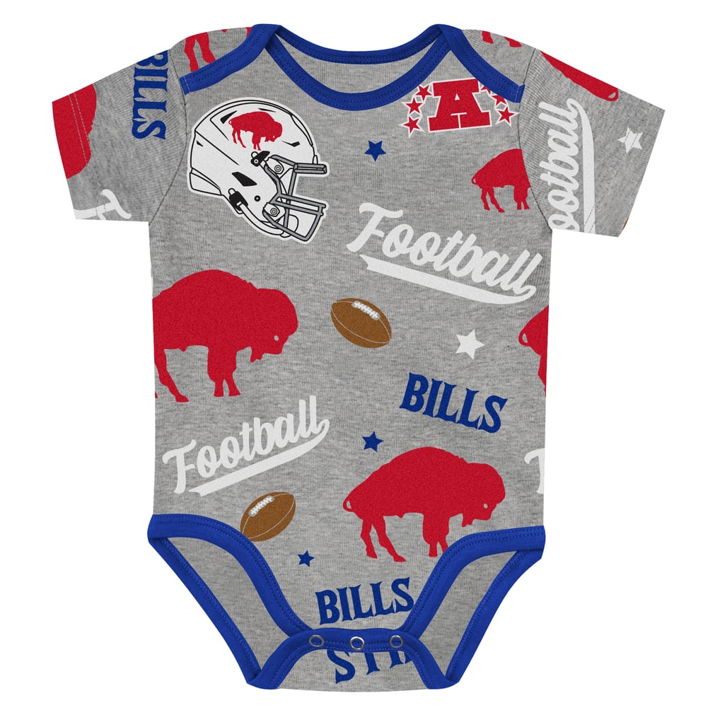  Buffalo Bills Outerstuff Newborn First Round Pick Three-Piece Bodysuit Set