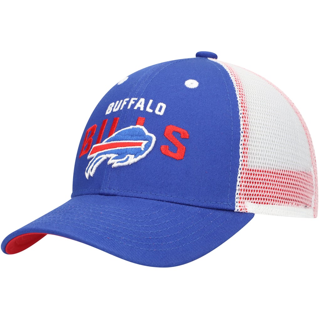 Buffalo Bills Preschool Core Lockup Trucker Adjustable Hat - Royal/White