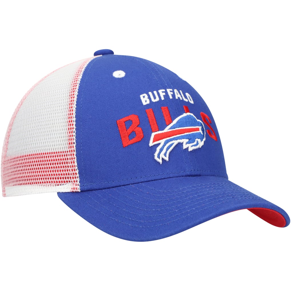 Buffalo Bills Preschool Core Lockup Trucker Adjustable Hat - Royal/White