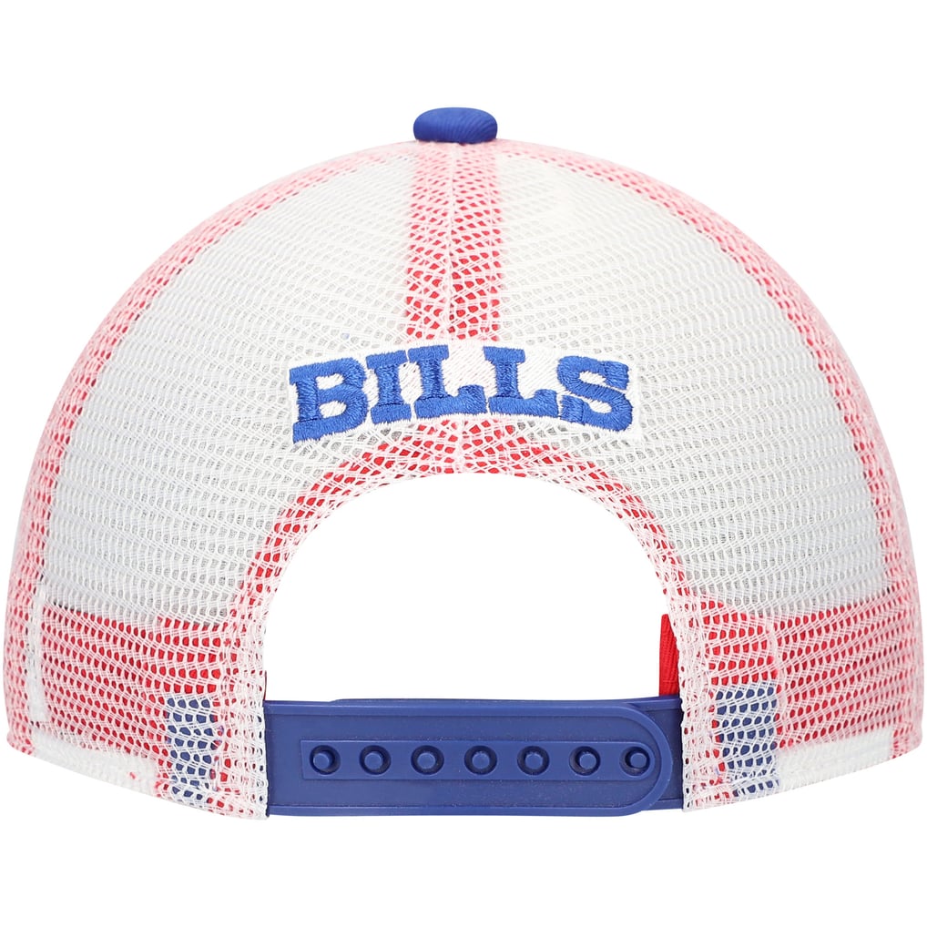 Buffalo Bills Preschool Core Lockup Trucker Adjustable Hat - Royal/White