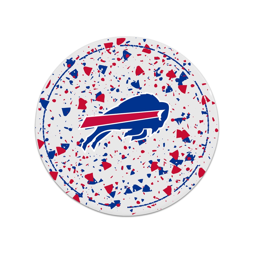 Buffalo Bills The Memory Company Circle Ceramic Coaster Set