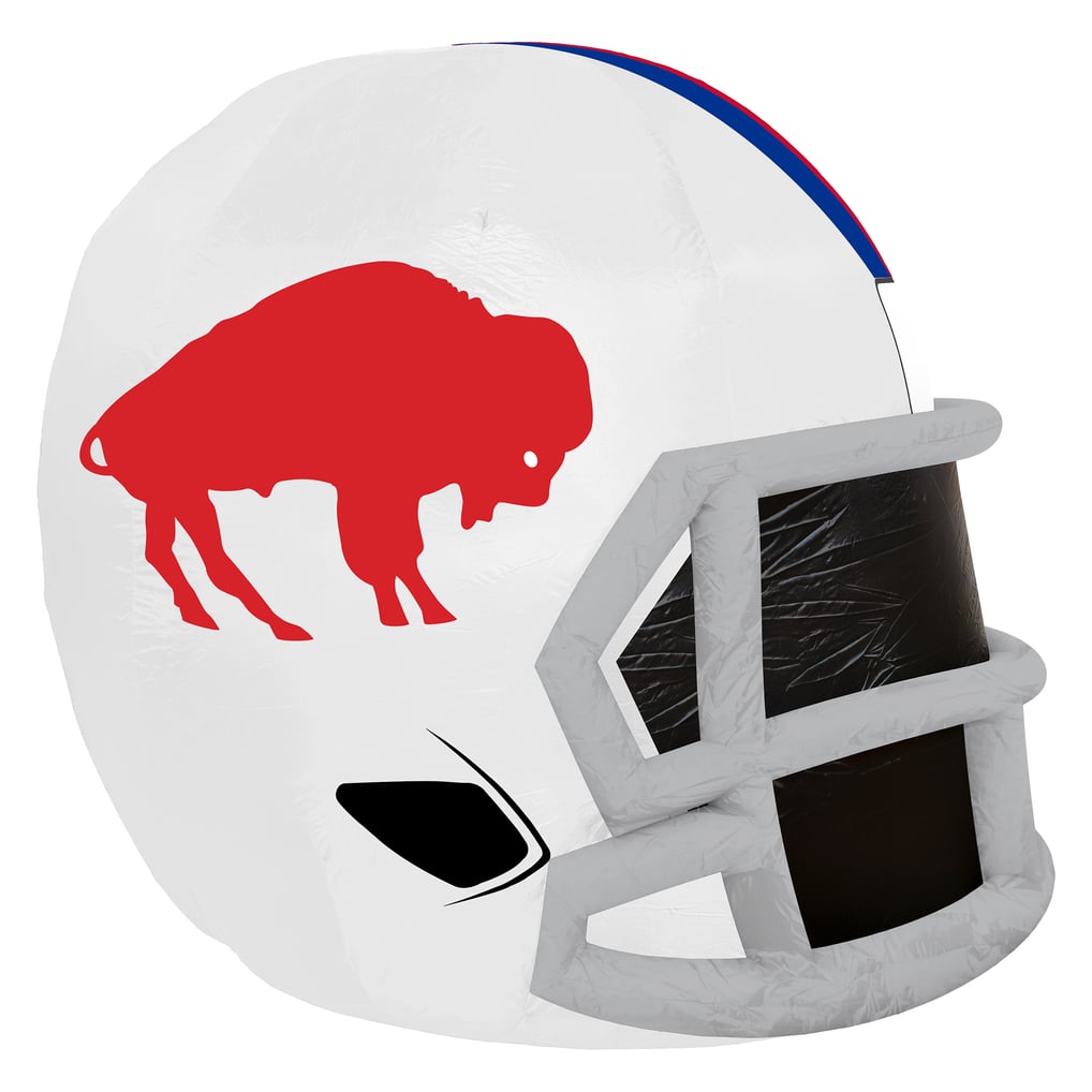 Buffalo Bills 4' Inflatable Retro Helmet - White