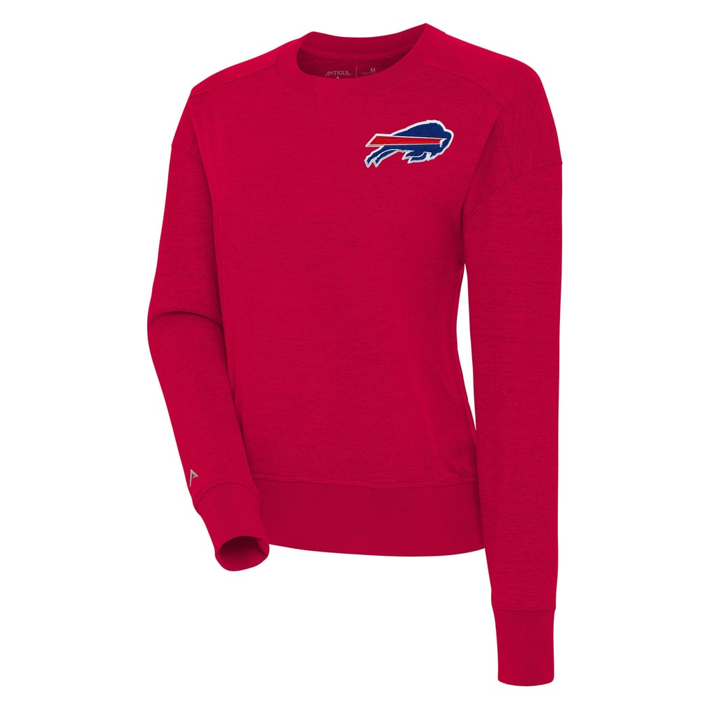 Buffalo Bills Antigua Women's Forward Fleece Pullover Sweatshirt - Red