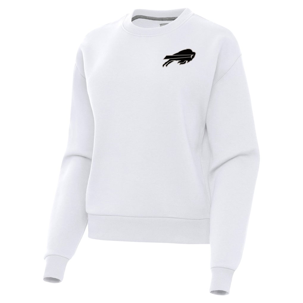  Buffalo Bills Antigua Women's Victory Pullover Sweatshirt - White