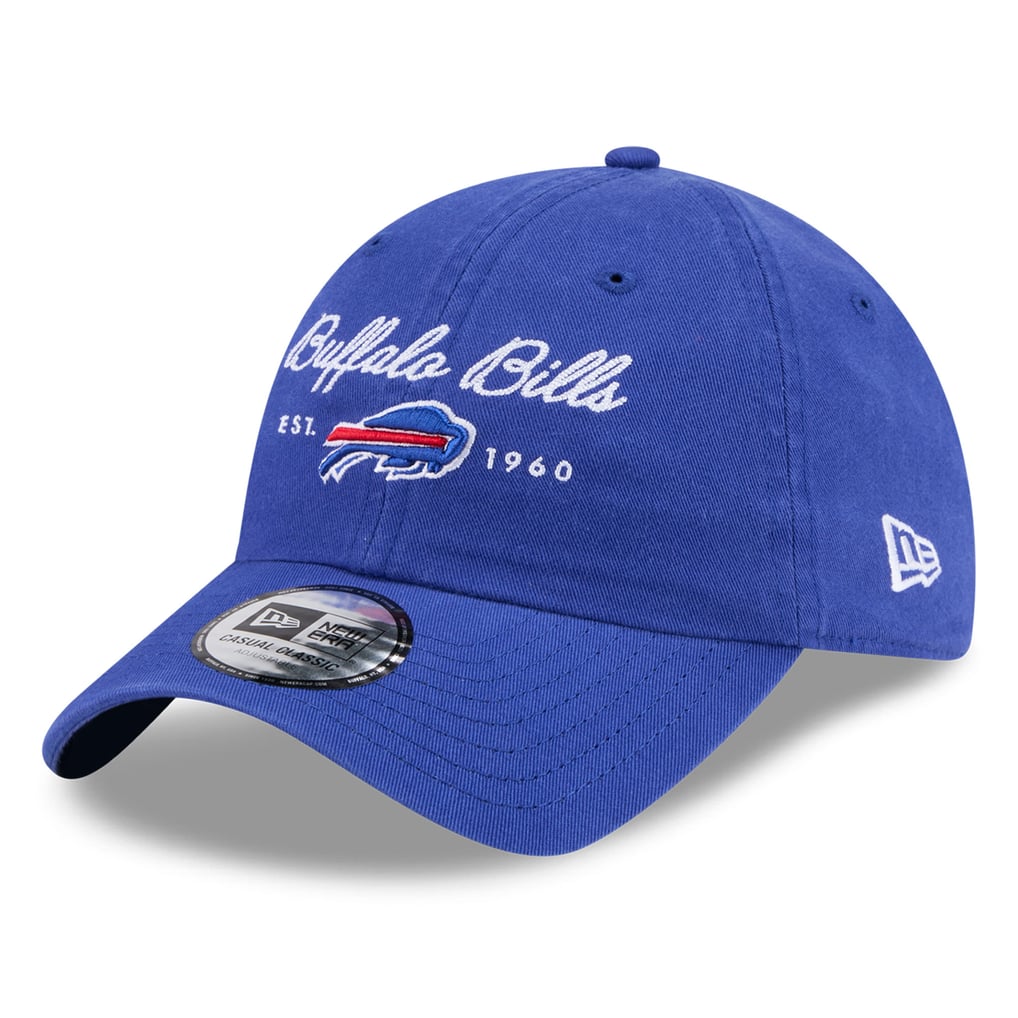 Buffalo Bills New Era Women's Script Casual Classic Adjustable Hat - Blue
