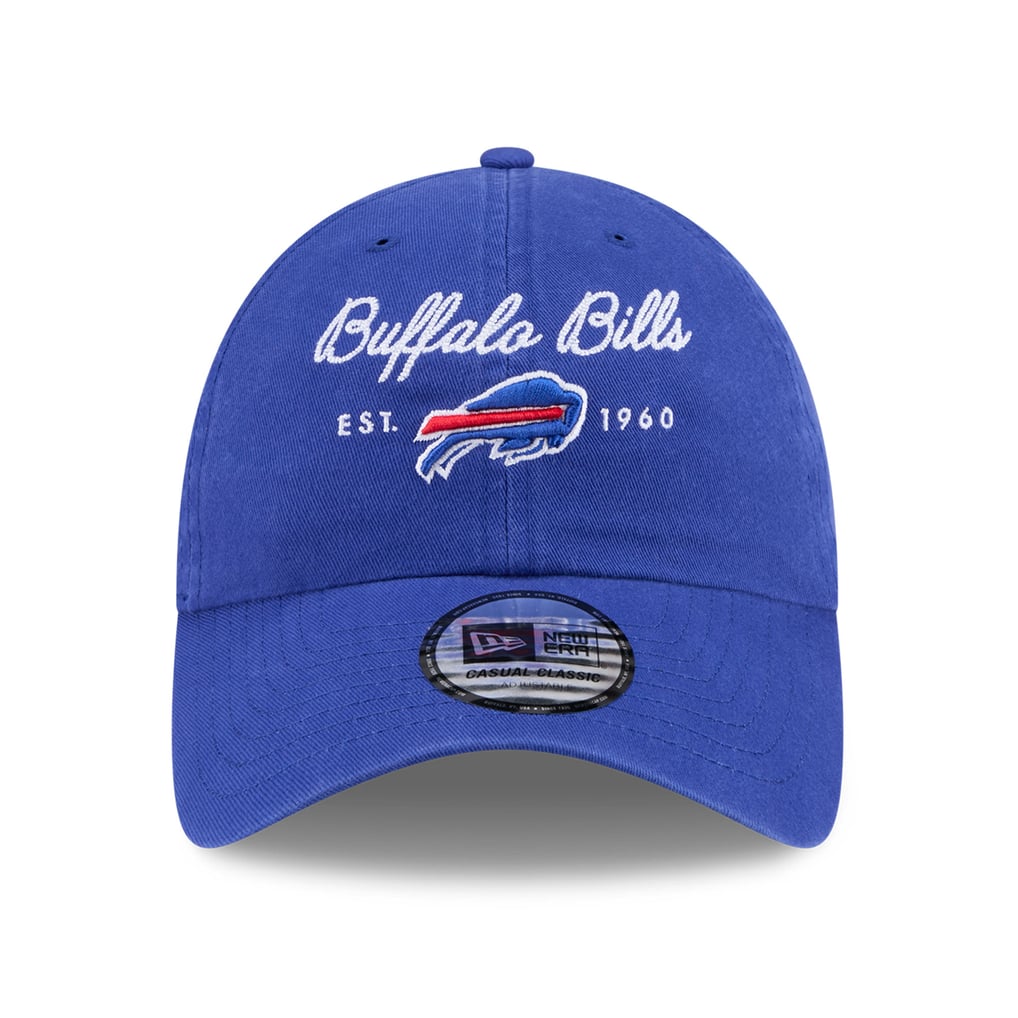 Buffalo Bills New Era Women's Script Casual Classic Adjustable Hat - Blue
