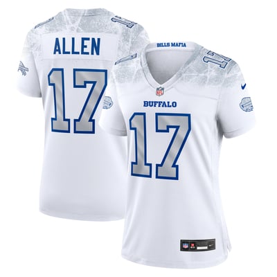 Josh Allen Buffalo Bills Nike Women's Rivalries Collection Game Jersey - White