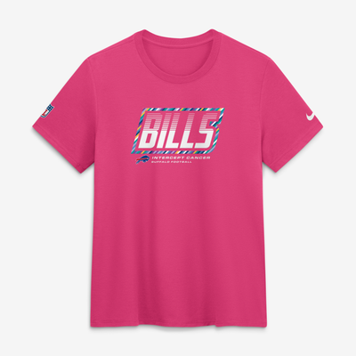  Buffalo Bills Nike Women's 2026 NFL Crucial Catch Tri-Blend Dri-FIT T-Shirt - Pink