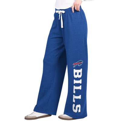  Buffalo Bills Starter Women's  Field Wide Leg Sweatpants - Royal