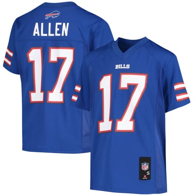 Josh Allen Buffalo Bills Youth Replica Jersey - Royal
