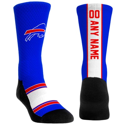 Buffalo Bills Rock Em Socks Youth Custom Jersey Crew Socks