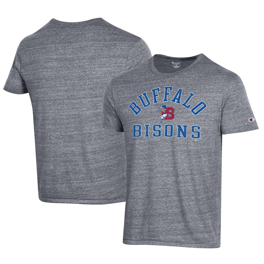 Buffalo Bisons Champion Ultimate Tri-Blend T-Shirt - Gray