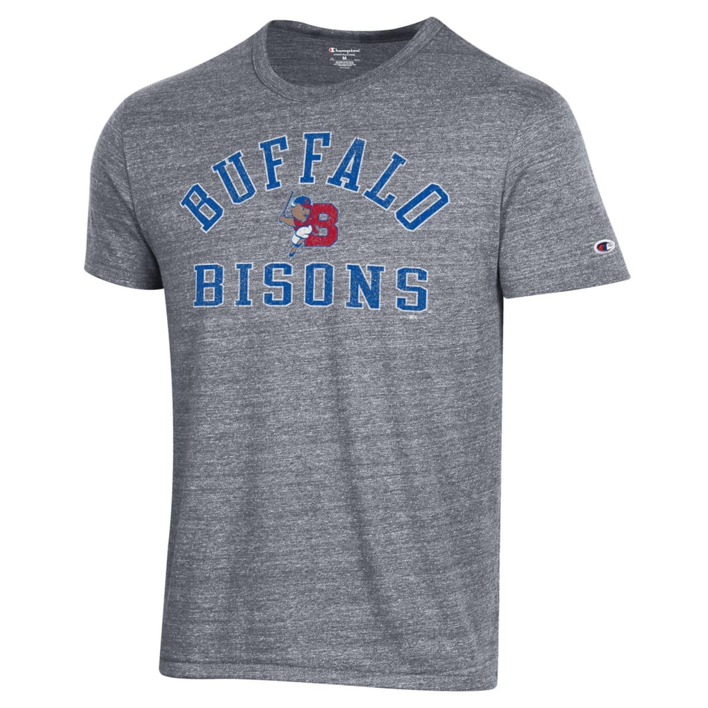 Buffalo Bisons Champion Ultimate Tri-Blend T-Shirt - Gray