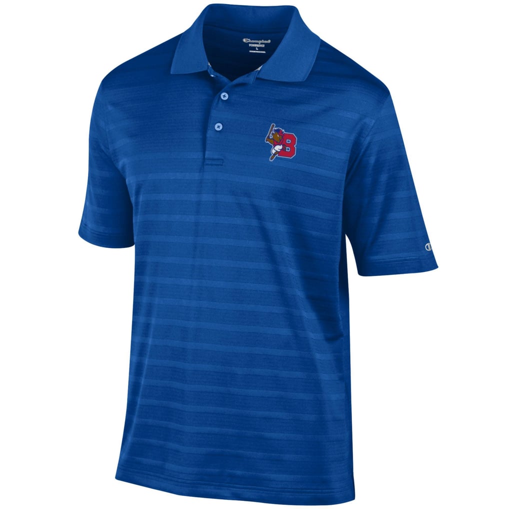 Buffalo Bisons Champion Textured Solid Polo - Royal