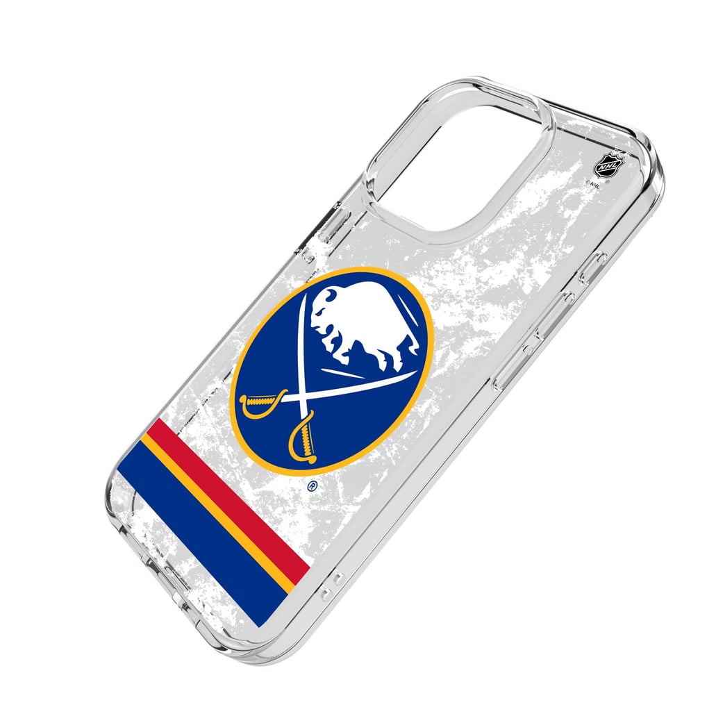 Buffalo Sabres iPhone Stripe Clear Ice Case