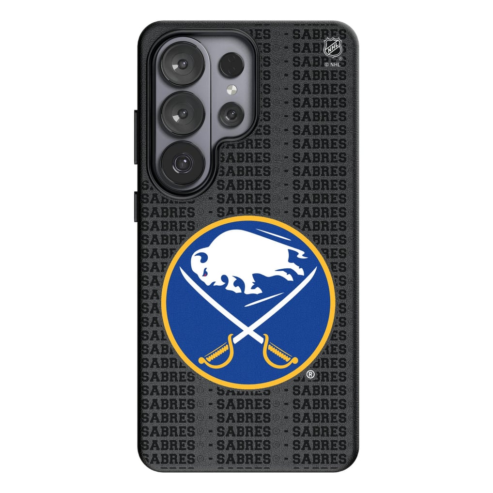 Buffalo Sabres Keyscaper Text Backdrop Galaxy Magnetic Bump Case