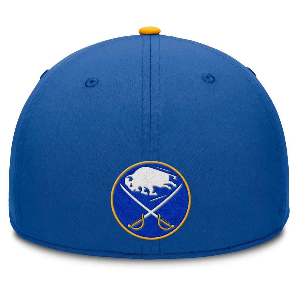 Buffalo Sabres Fanatics Authentic Pro Rink Team Code Flex Hat - Royal/Gold
