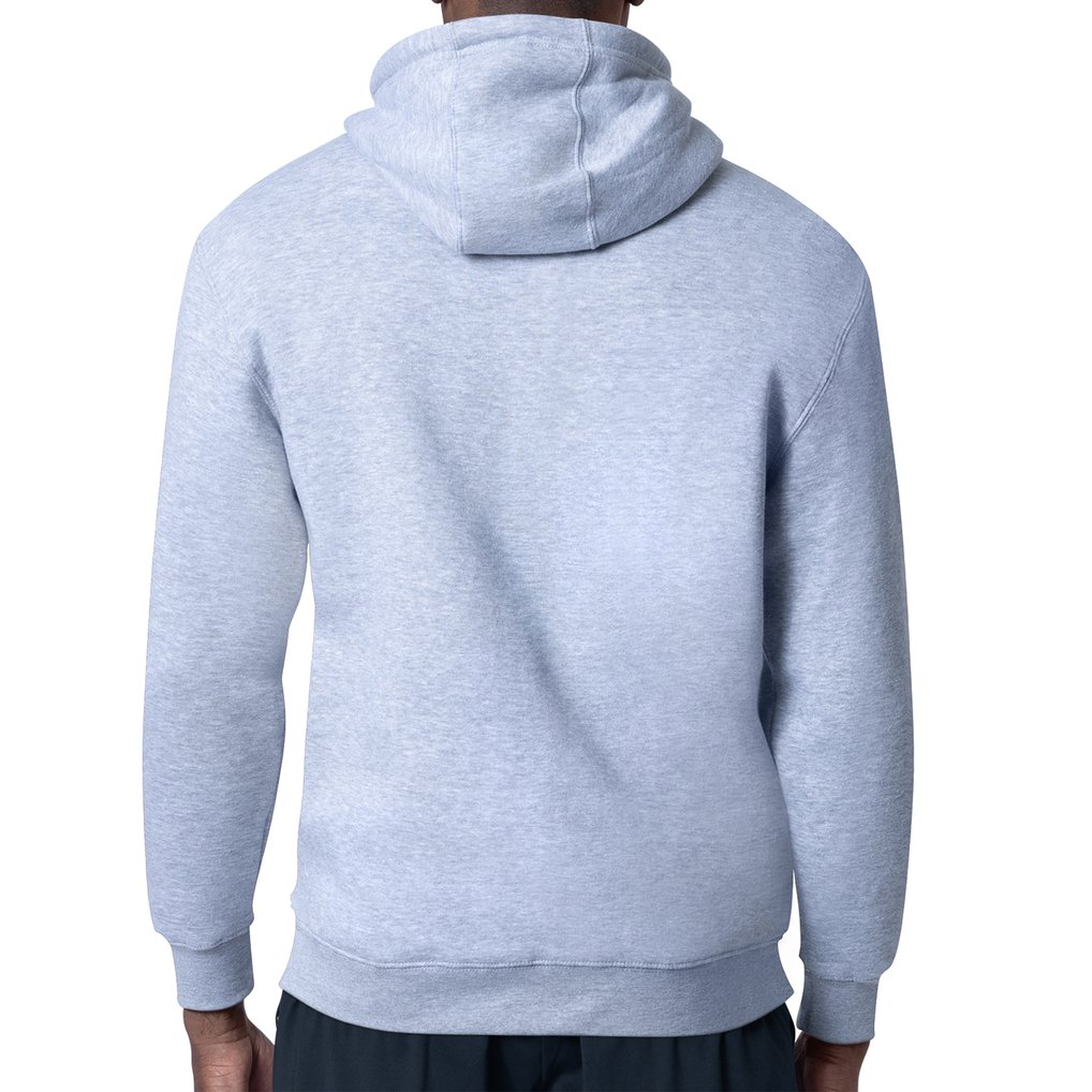 Buffalo Sabres Starter Mesh Look Team Name Logo Tri-Blend Pullover Hoodie - Heather Gray