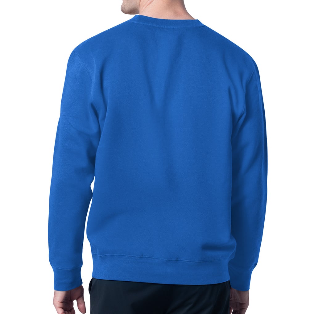 Buffalo Sabres Starter Team Grit Graphic Fleece Pullover Sweatshirt - Royal