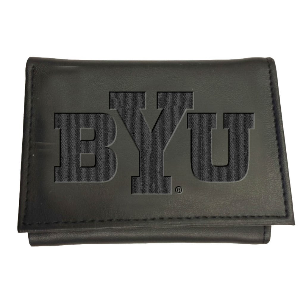  BYU Cougars Hybrid Tri-Fold Wallet - Black