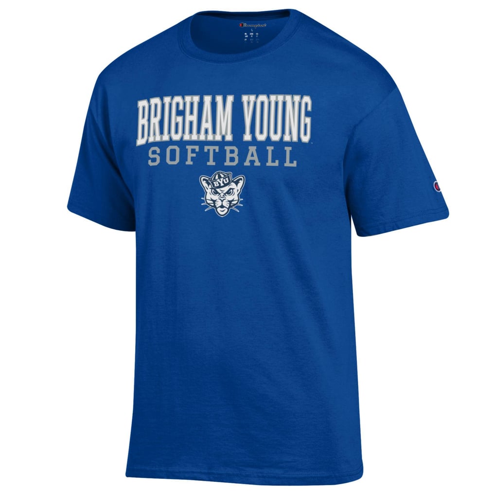 BYU Cougars Champion Softball Stack T-Shirt - Royal