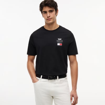 Tommy Hilfiger x Cadillac F1 Team Logo T-Shirt - Black - Unisex
