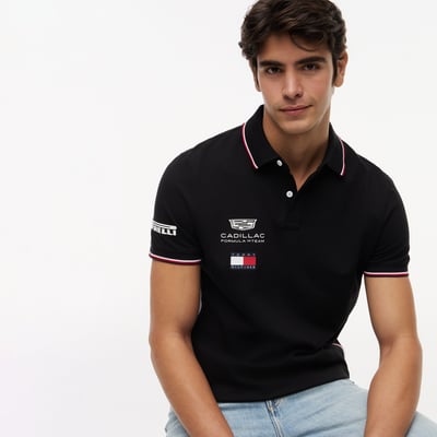 Tommy Hilfiger x Cadillac F1 Team Replica Polo - Black - Unisex