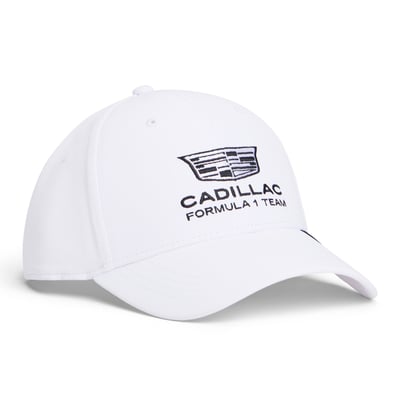 Tommy Hilfiger x Cadillac F1 Team Replica Adjustable Hat - White - Unisex