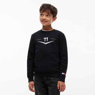 Sergio Perez Cadillac F1 Team Tommy Hilfiger Youth Chevron Sweatshirt - Black