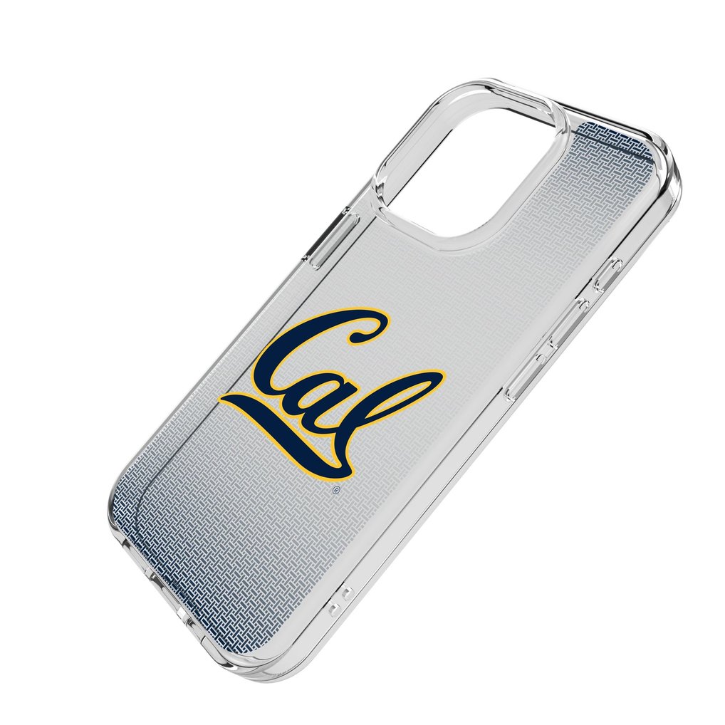 Cal Bears Linen Logo iPhone Clear Case