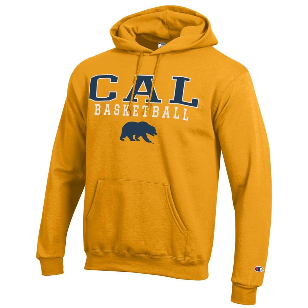 Cal Bears Champion Basketball Stack Pullover Hoodie - Gold