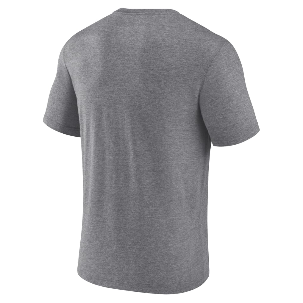 Cal Bears Vintage Stack Tri-Blend T-Shirt - Heather Gray