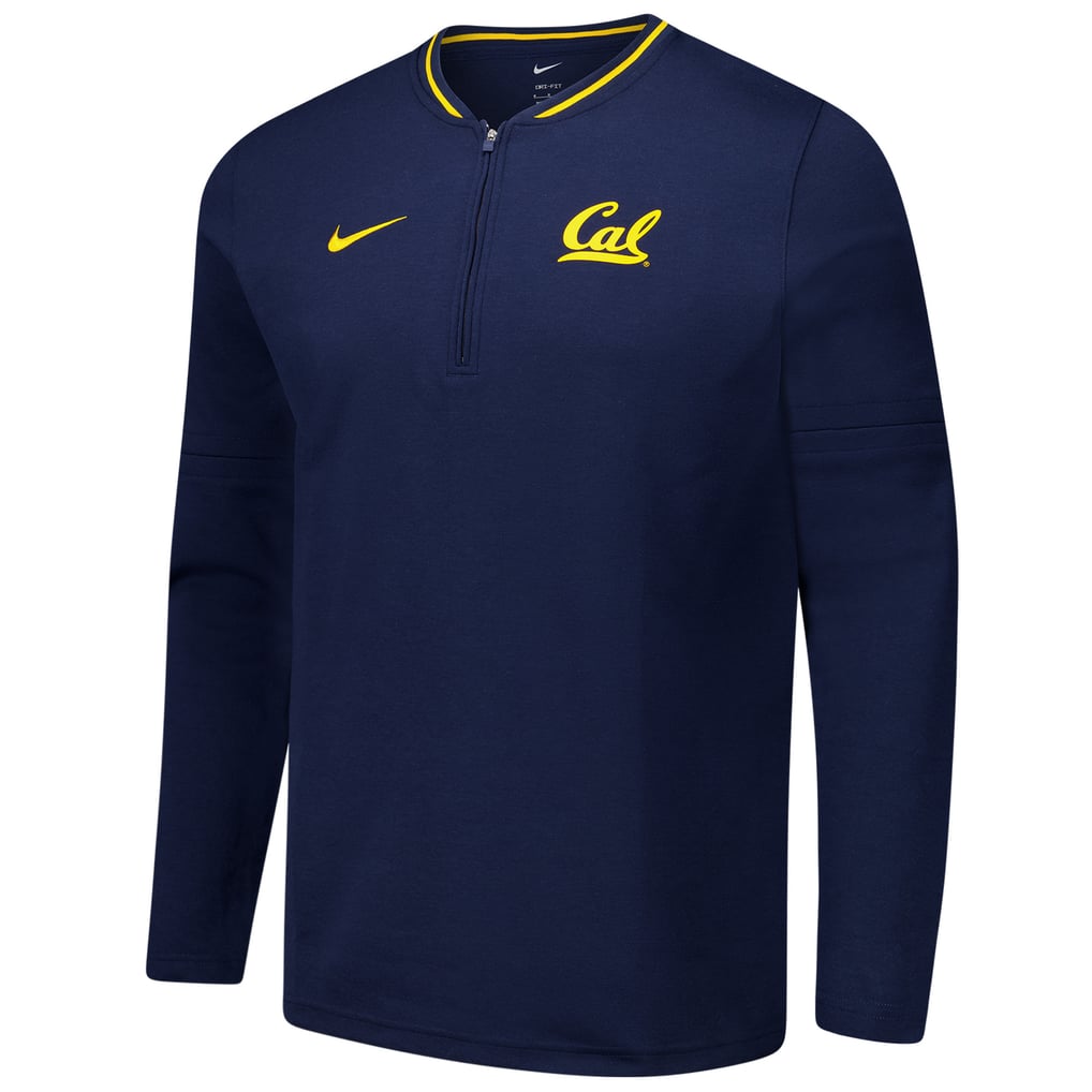 Cal Bears Nike Coaches Quarter-Zip Jacket - Navy