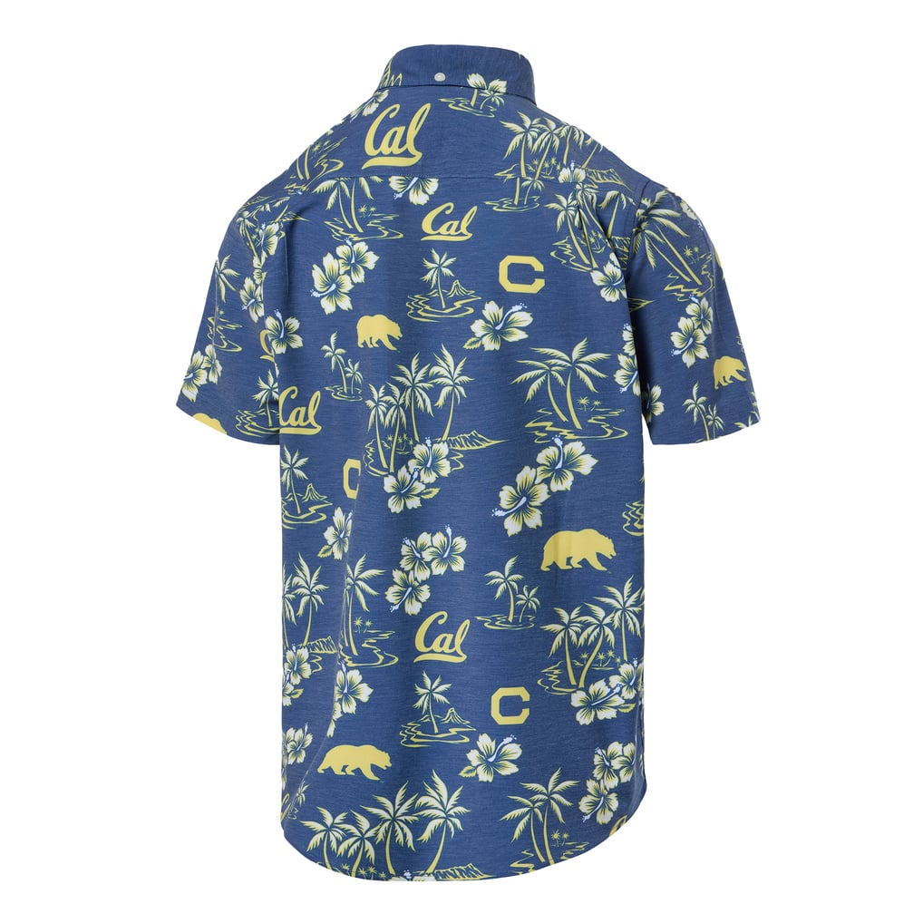 Cal Bears Reyn Spooner Kekai Classic Tri-Blend Button-Down Shirt - Navy