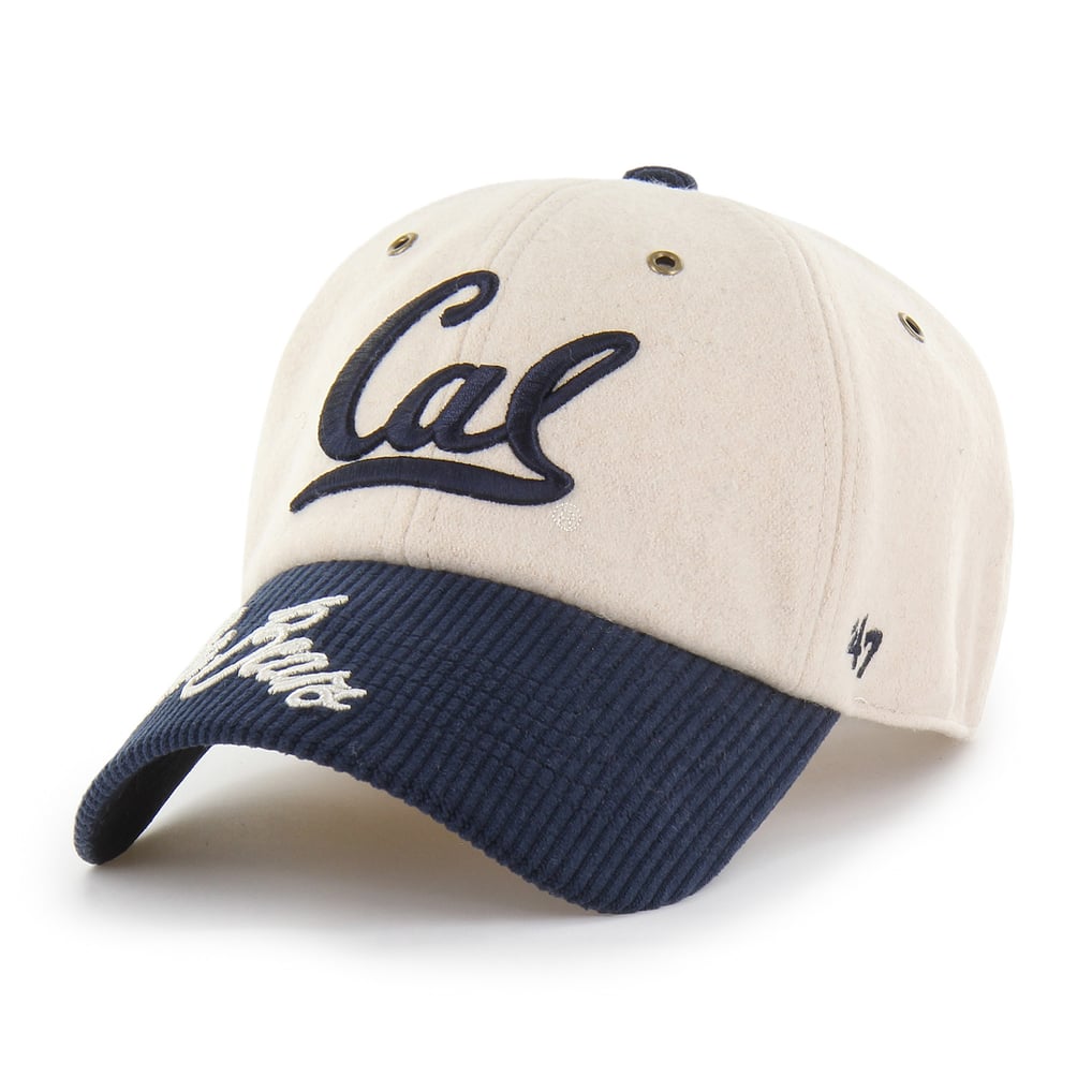 Cal Bears '47 Women's Rope Script Clean Up Adjustable Hat - White/Navy