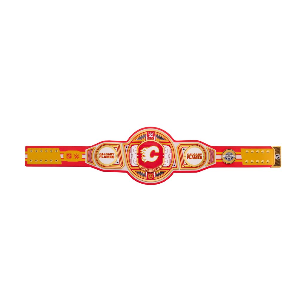 Calgary Flames WWE Legacy Title Belt