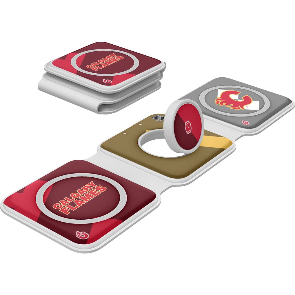 Calgary Flames Keyscaper 3-in-1 Foldable Charger