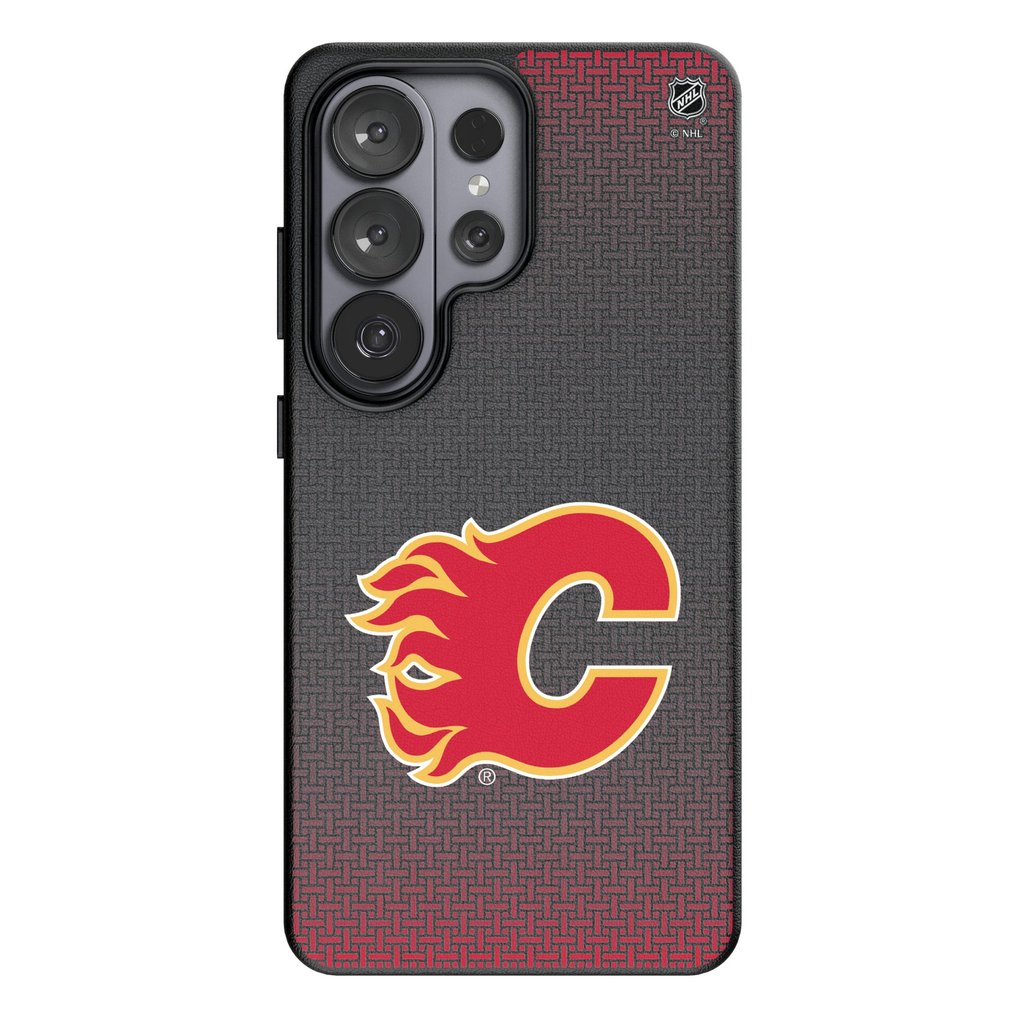 Calgary Flames Keyscaper Linen Galaxy Magnetic Bump Case