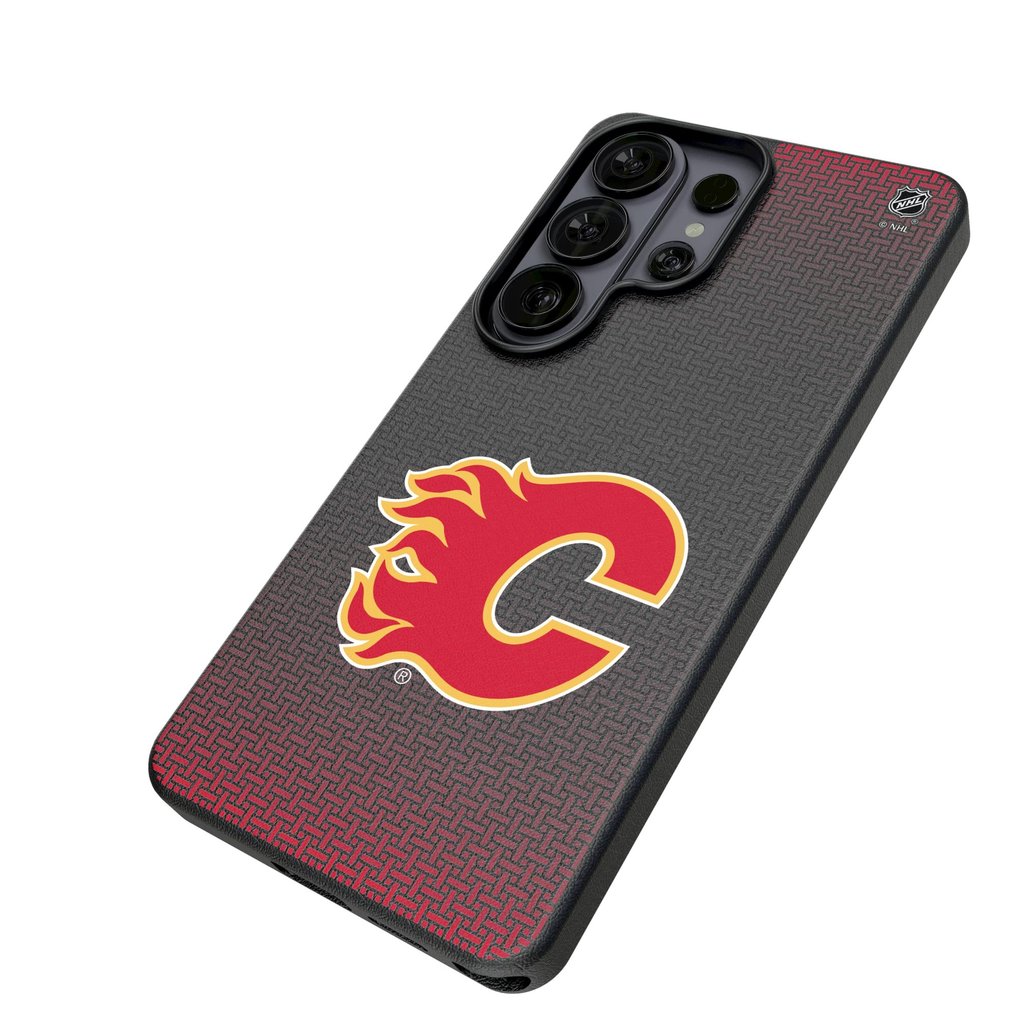 Calgary Flames Keyscaper Linen Galaxy Magnetic Bump Case